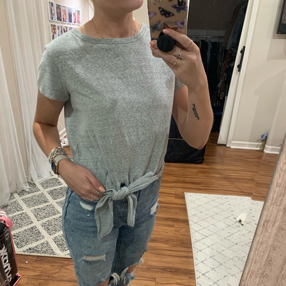 Tie Front T-shirt